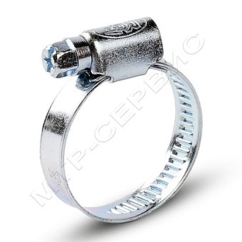 Хомут червячный 40-60/9 W1 Оцинкованная сталь