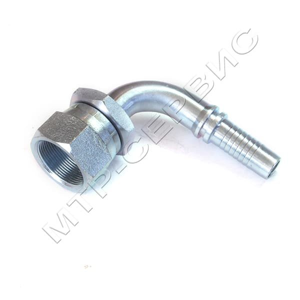 Фитинг 3/8" JIS (90°)(Г) ду10 без к.гайки